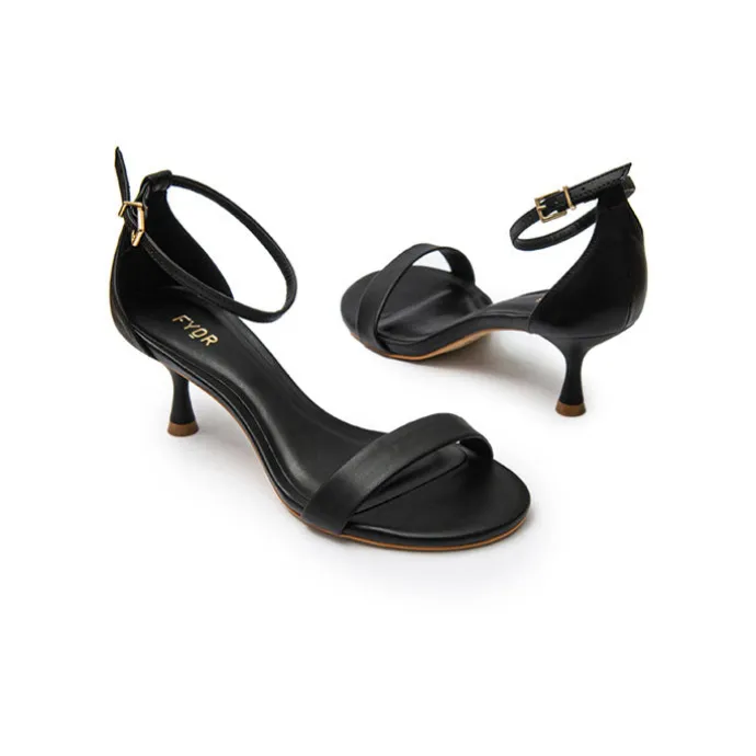 Ankle Strap Mid-Heel Sandal BCR 020