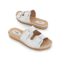Basic Flat Buckle Belt Sandal BRM 017