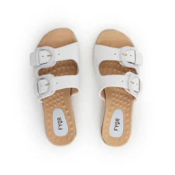 Basic Flat Buckle Belt Sandal BRM 017
