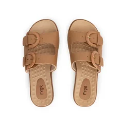 Basic Flat Buckle Belt Sandal BRM 017