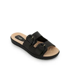 Basic Flat Buckle Belt Sandal BRM 017
