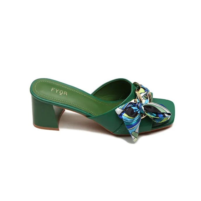Chain with scarf detaling Sandal, CMJ 07