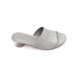 Clear Round Box Heel HL 35
