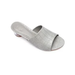 Clear Round Box Heel HL 35
