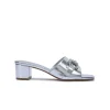 Crystal Brooch Mule HL 226