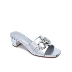 Crystal Brooch Mule HL 226
