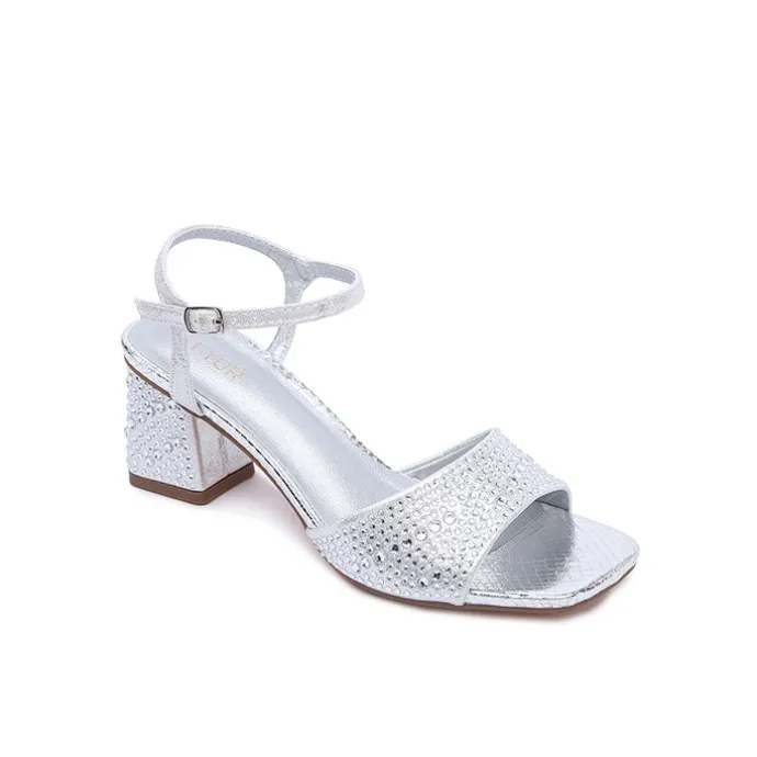 Crystal Metallic Heel UBF 01