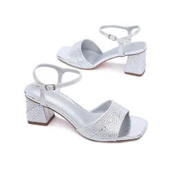 Crystal Metallic Heel UBF 01