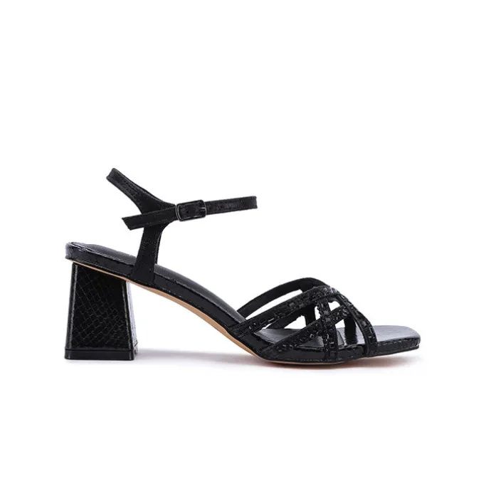 Crystal Strap Mule UBF 02