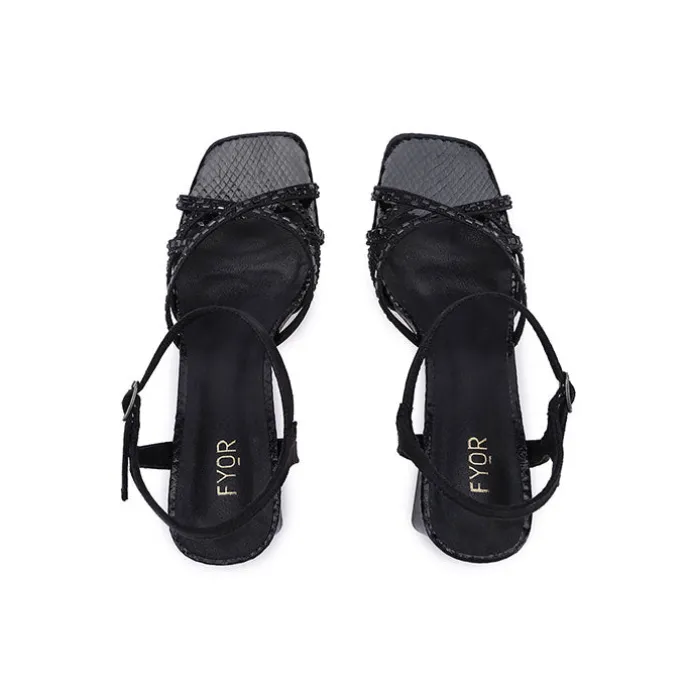 Crystal Strap Mule UBF 02