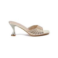 Diamante Detail Slip On Mule HL 131