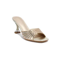 Diamante Detail Slip On Mule HL 131