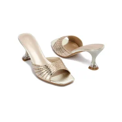 Diamante Detail Slip On Mule HL 131