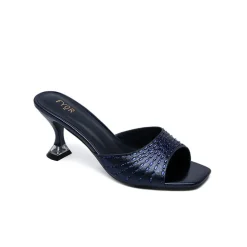 Diamante Detail Slip On Mule HL 131