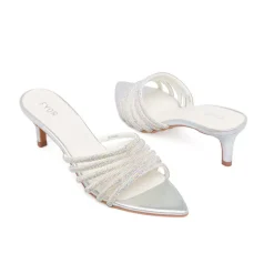 Diamante Strap Mule Sandal BDV 080