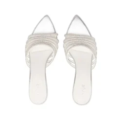 Diamante Strap Mule Sandal BDV 080