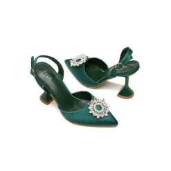 Embellished Pointed Toe Stiletto, CMJ 03