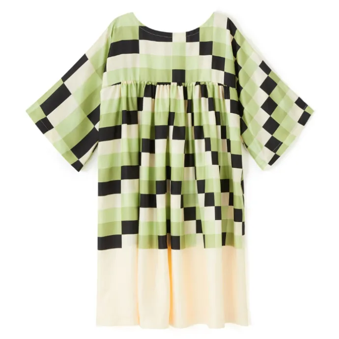 Emerald Mosaic Womens Round Neck Top TUN001