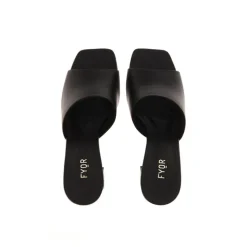 Flared High Heel Mule BCM 147