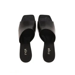 Flared High Heel Mule BCM 147