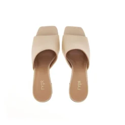 Flared High Heel Mule BCM 147