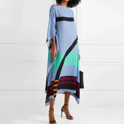 Free Size Calf Length Women Modest Kaftan Kurta KAF0062