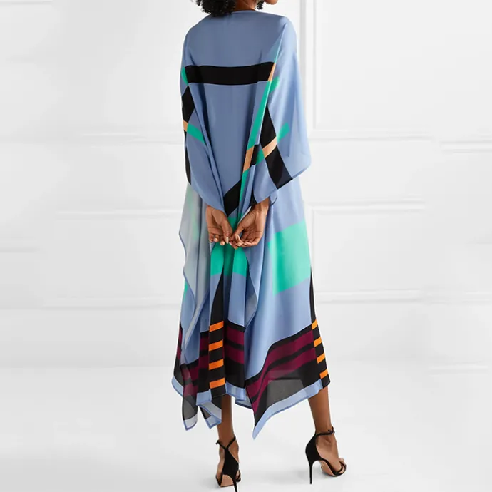 Free Size Calf Length Women Modest Kaftan Kurta KAF0062