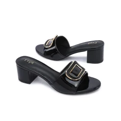 Geometric Brooch Mule HL 225