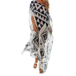 Geometric Pattern Style Women Kaftan KAF0066