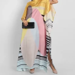Geometric Printed kaftan KAF0047