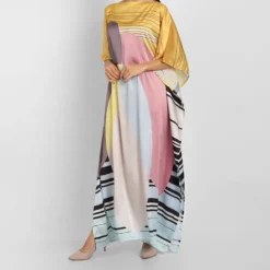 Geometric Printed kaftan KAF0047