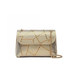 Geomterical designed evening Bag AD 129