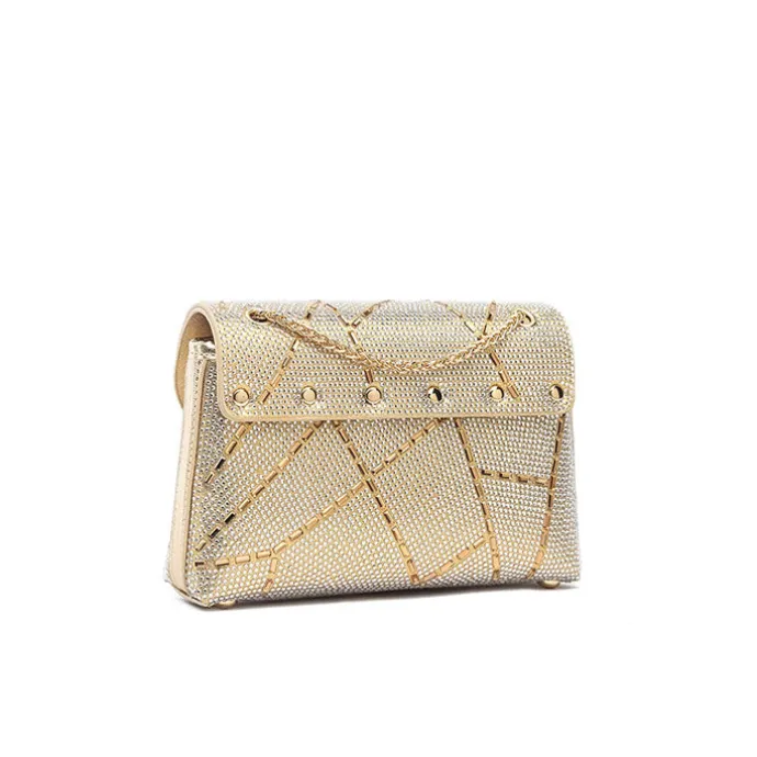 Geomterical designed evening Bag AD 129