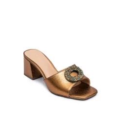 Glamorous Metallic Mule BCM 161
