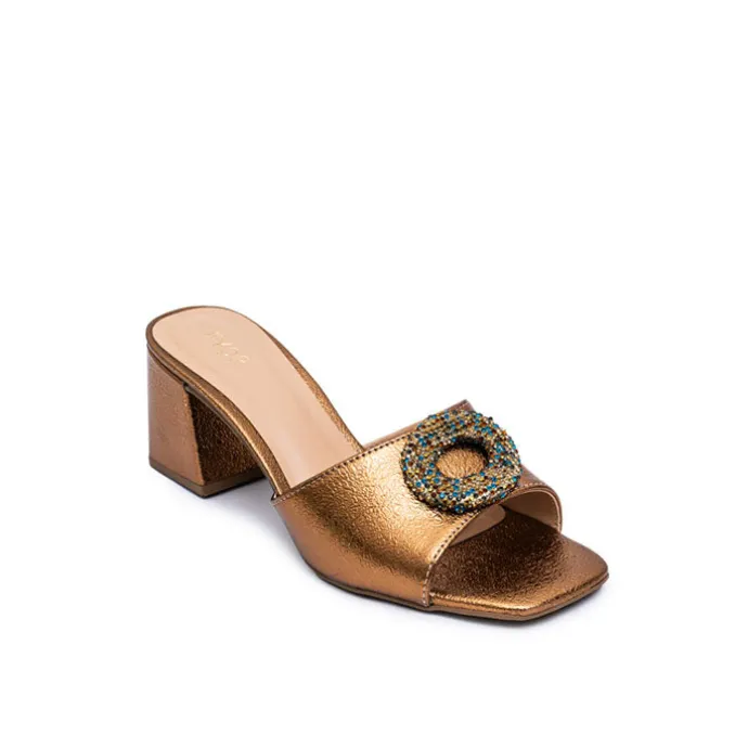 Glamorous Metallic Mule BCM 161