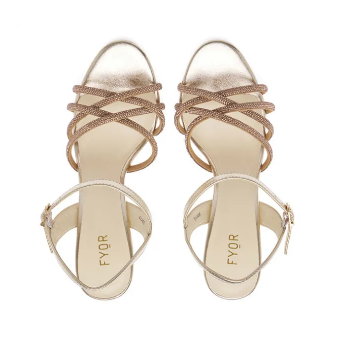 Glamorous Rhinestone Strappy Heel BDV 112