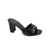 Glitter Block Heel Mule MS 201