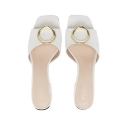 Golden Hoop Adorned Mule BCM 166