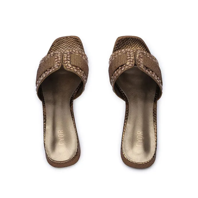Jeweled Evening Flat HL 243