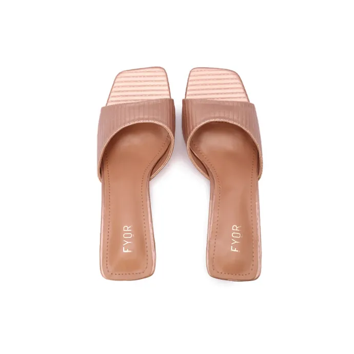 Linen Printed Heeled HL 139