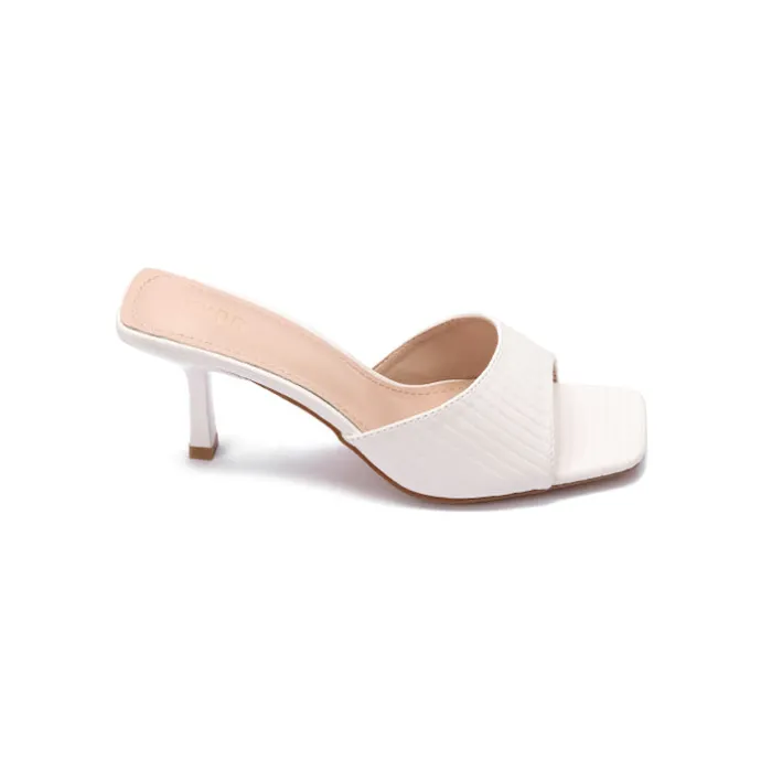 Linen Printed Heeled HL 139
