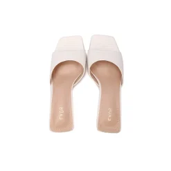 Linen Printed Heeled HL 139