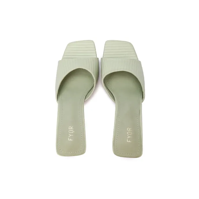 Linen Printed Heeled HL 139