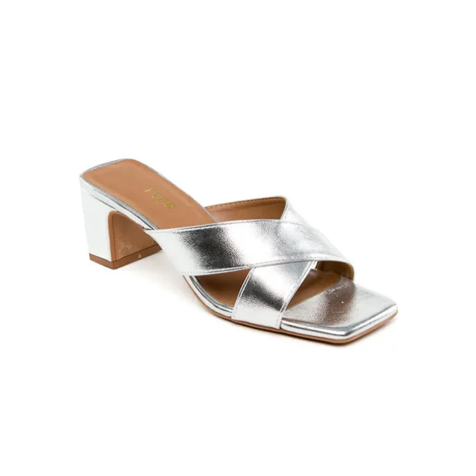 Matt Finish Cross Strap Sandal BDV 066