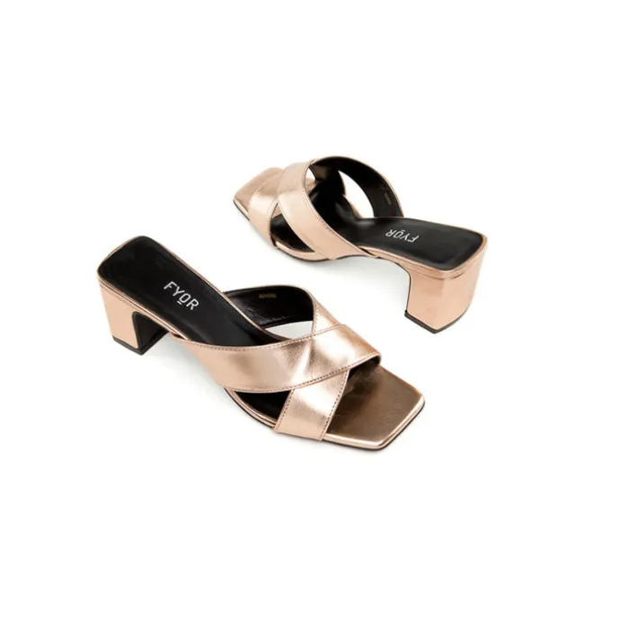 Matt Finish Cross Strap Sandal BDV 066