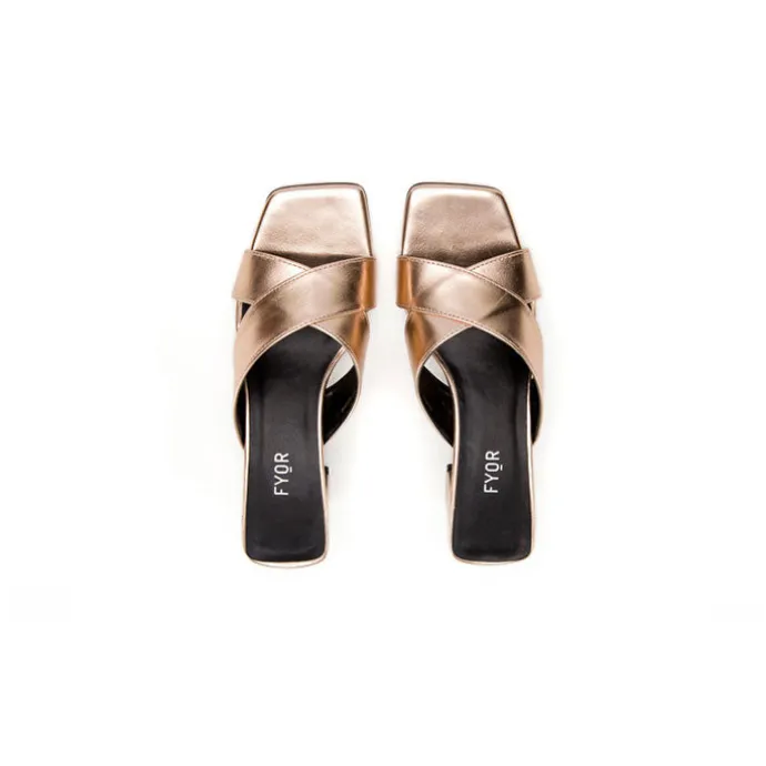 Matt Finish Cross Strap Sandal BDV 066