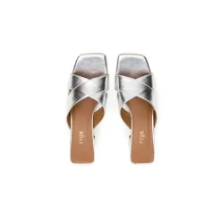Matt Finish Cross Strap Sandal BDV 066