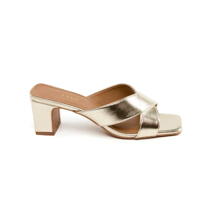 Matt Finish Cross Strap Sandal BDV 066
