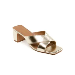Matt Finish Cross Strap Sandal BDV 066