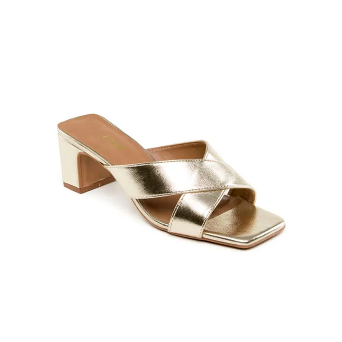 Matt Finish Cross Strap Sandal BDV 066